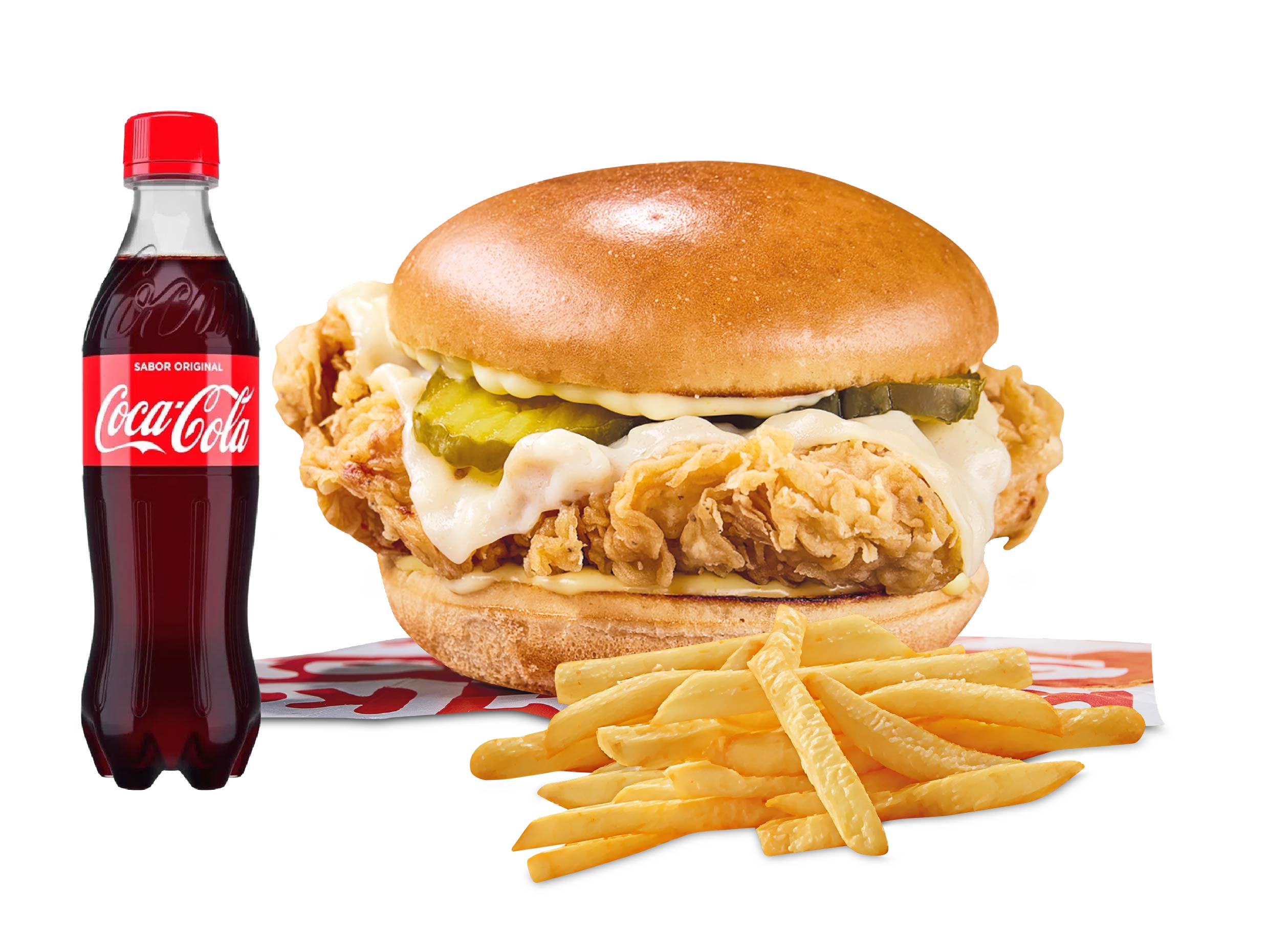 Combo sanduche kokoriko