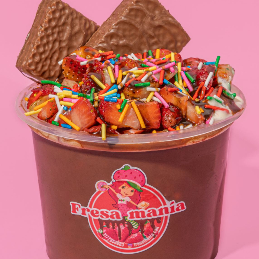 Vaso con NUTELLA y Salsa Chocolate