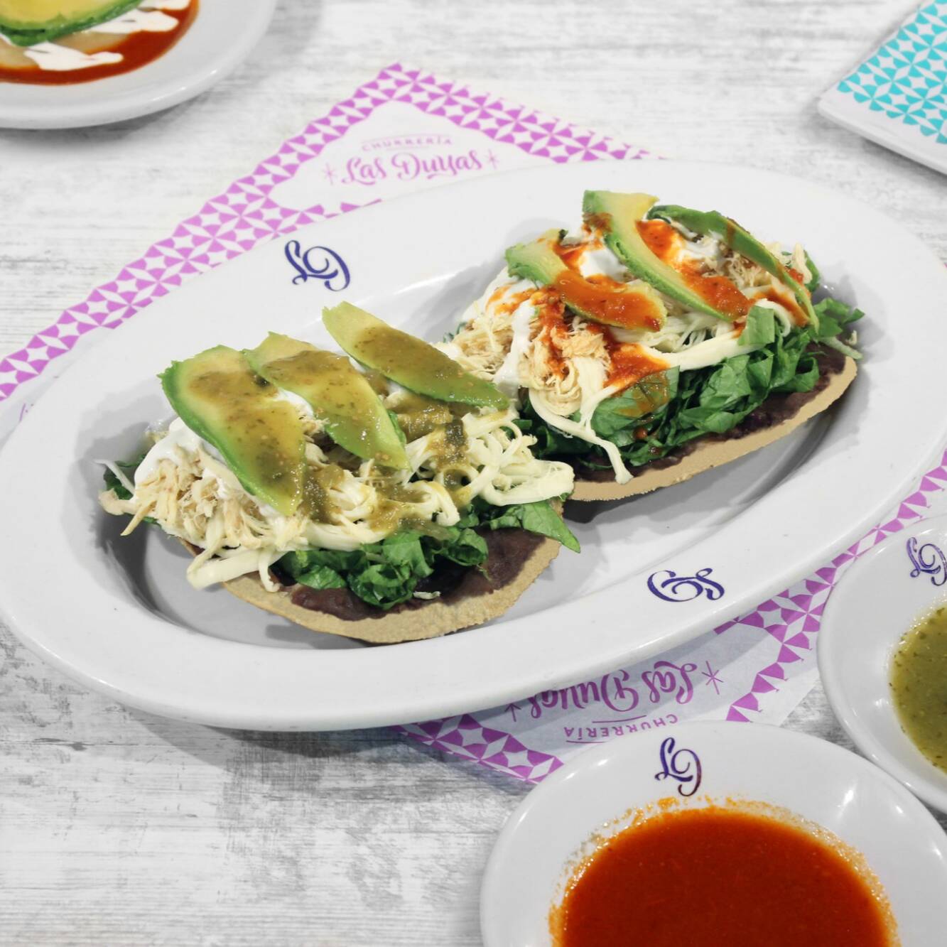 Tostadas de Pollo