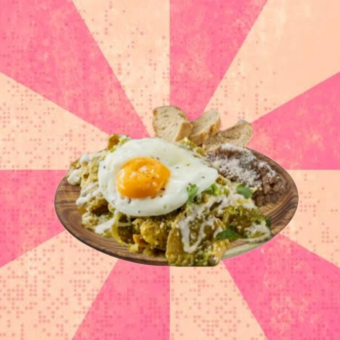 Chilaquiles Verdes con Huevo