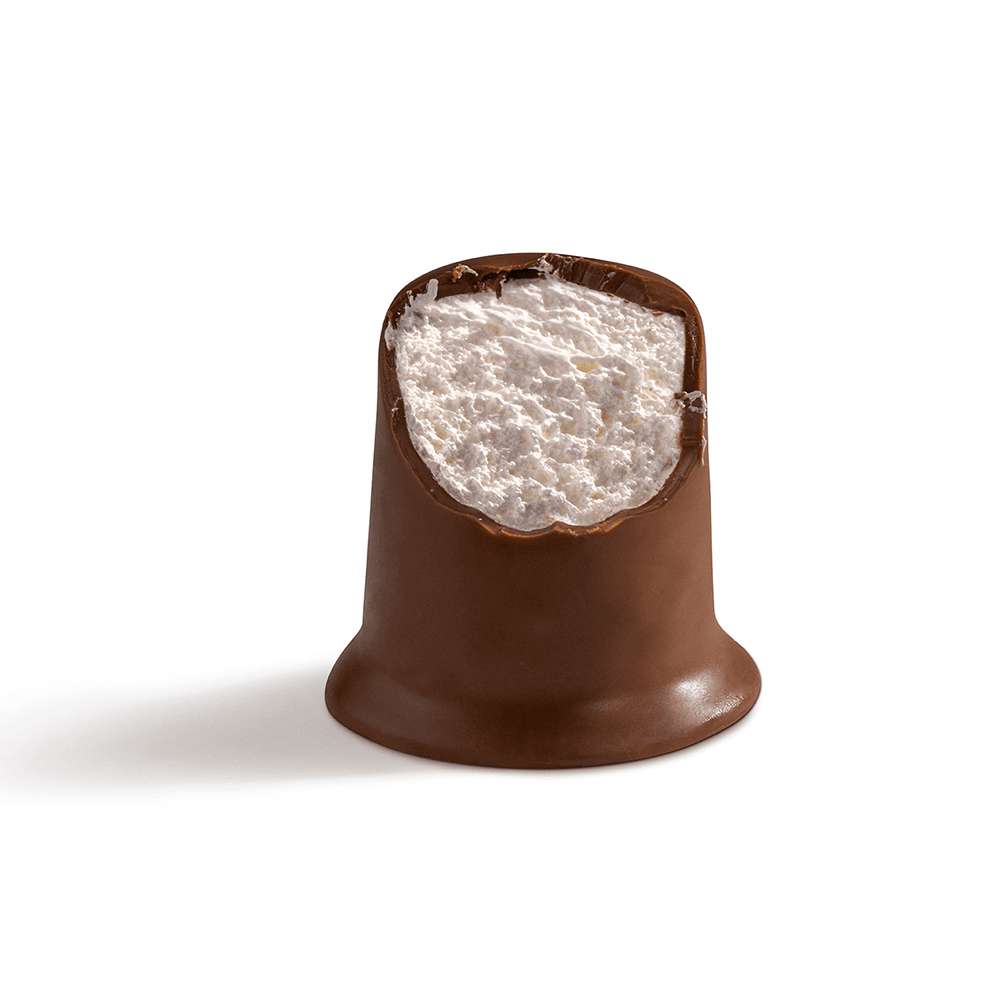 Um Clássico Kopenhagen: Nhá Benta! Feito com o tradicional Marshmallow Clássico, com base de wafer e coberto com chocolate ao leite. Toda tradição, qualidade e sabor dos chocolates Kopenhagen para você apreciar a cada mordida! Na versão 40g para aproveitar na medida certa.