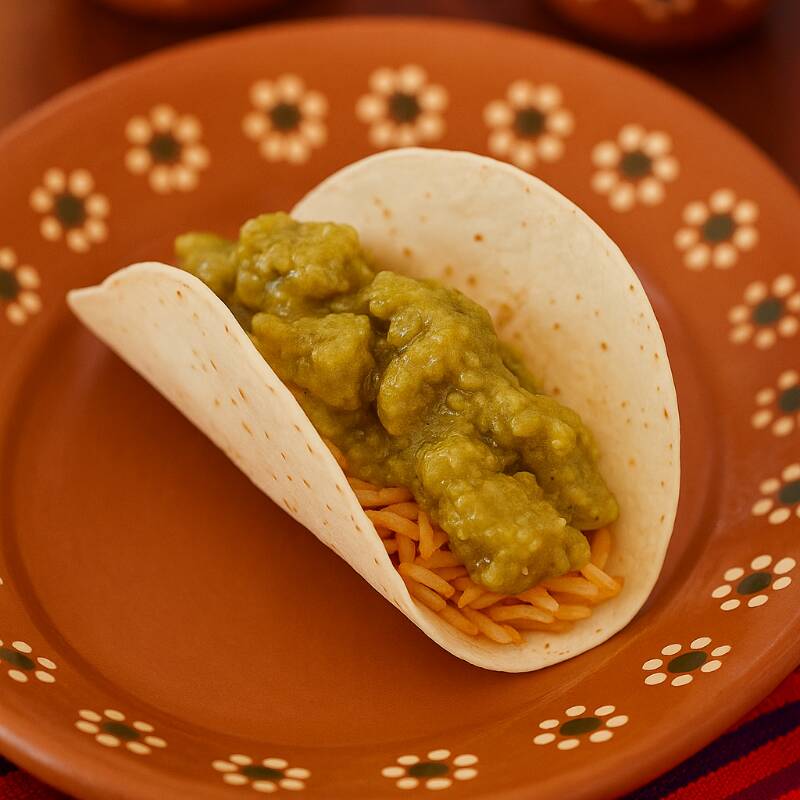 Chicharrón en Salsa Verde