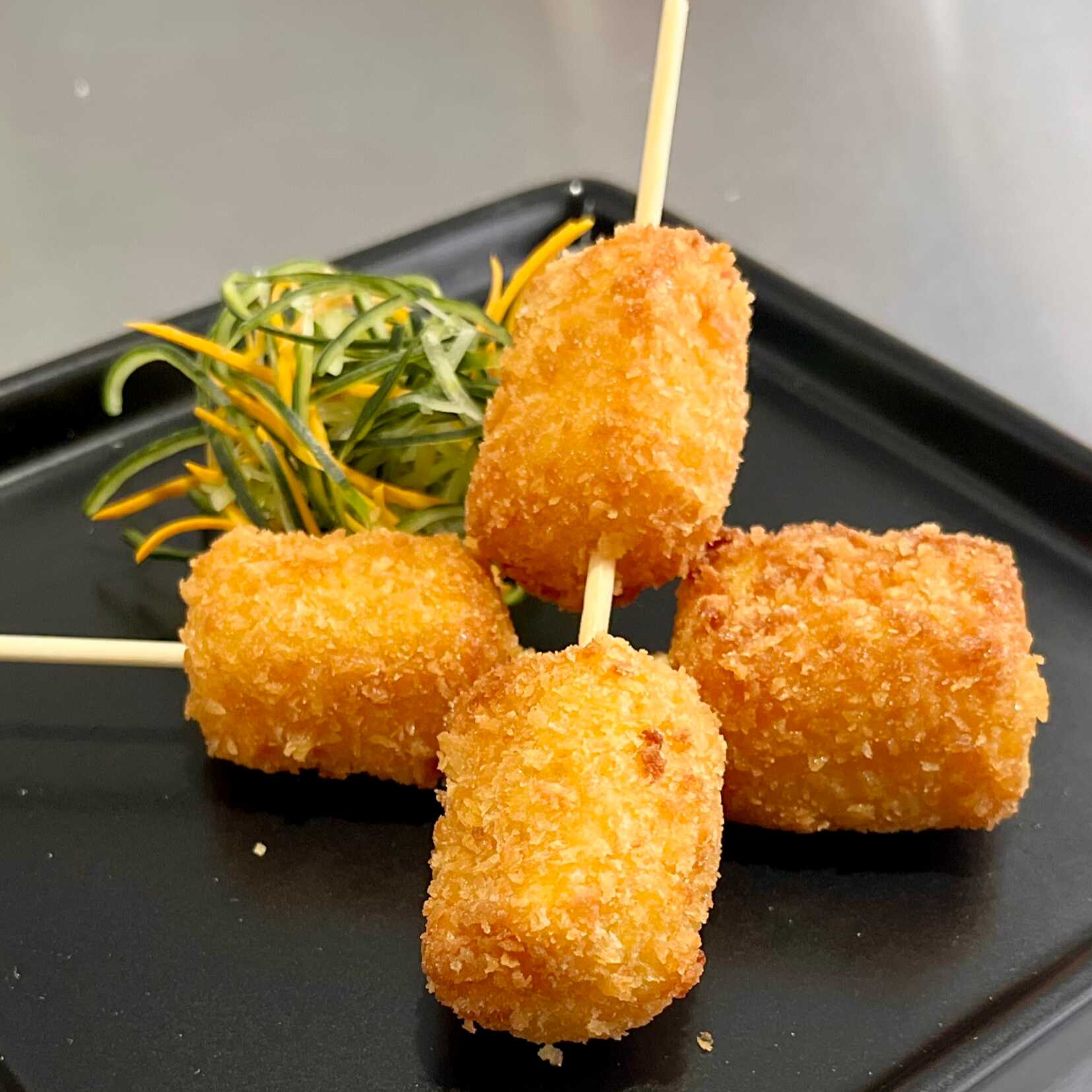 Kushiages de Queso