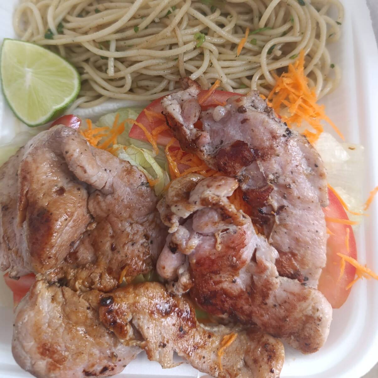 Carne de Puerco a la Plancha