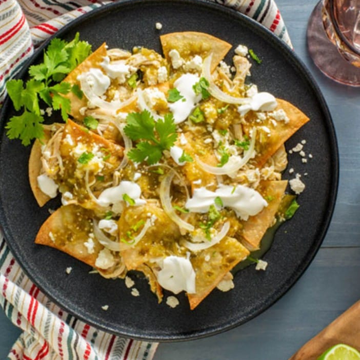 Chilaquiles en salsa Verde