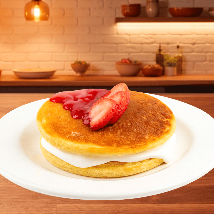Hot Cakes con Chantilly