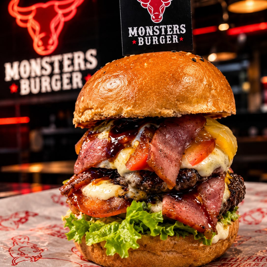 Hamburguesa Res Doble