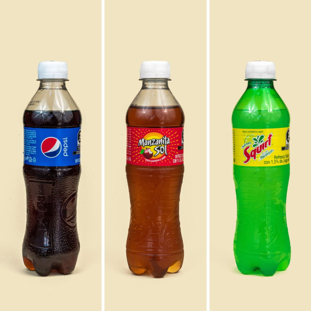 Soda de la familia pepsi 400 ml