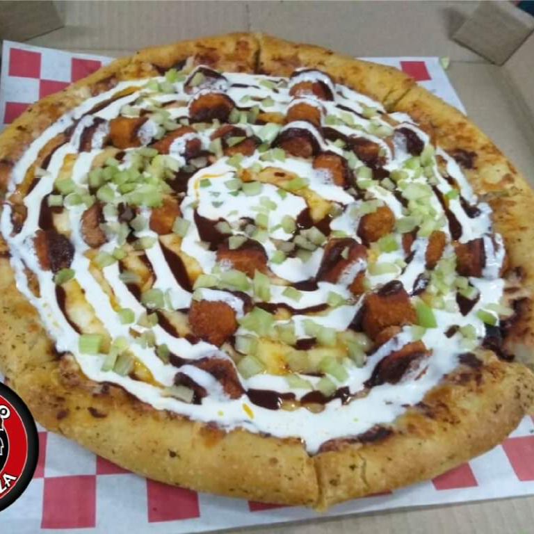 Pizza Buffalo Pop Chicken
