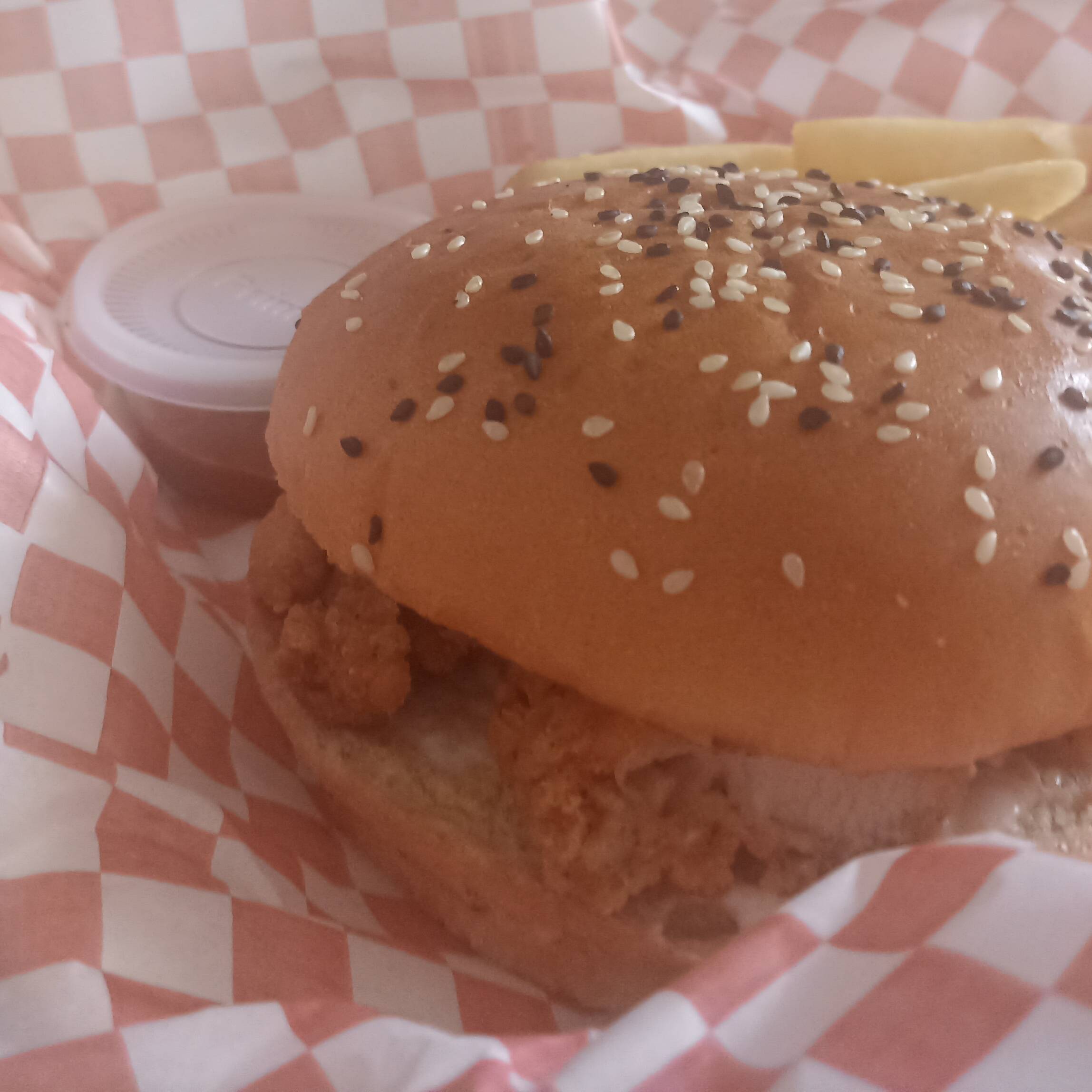 HAMBURGUESA POLLO