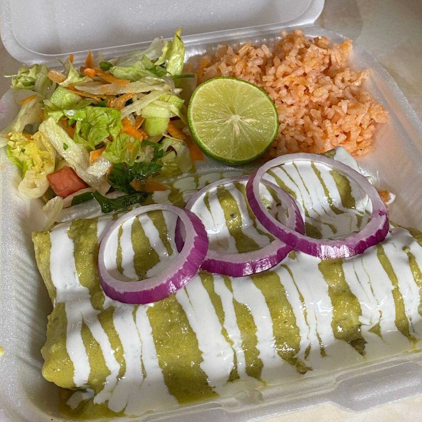 Enchiladas Verdes