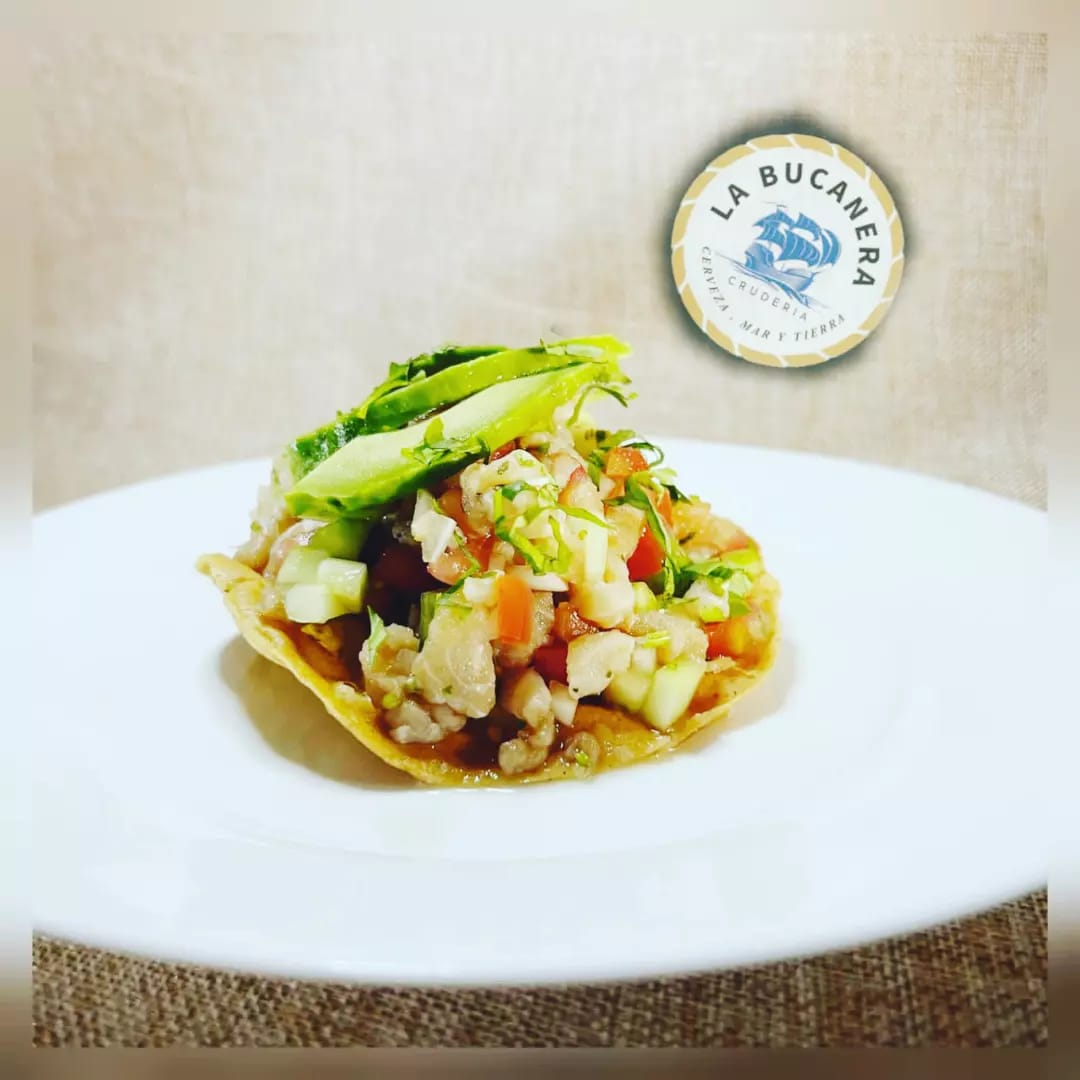 Tostada de Pescado