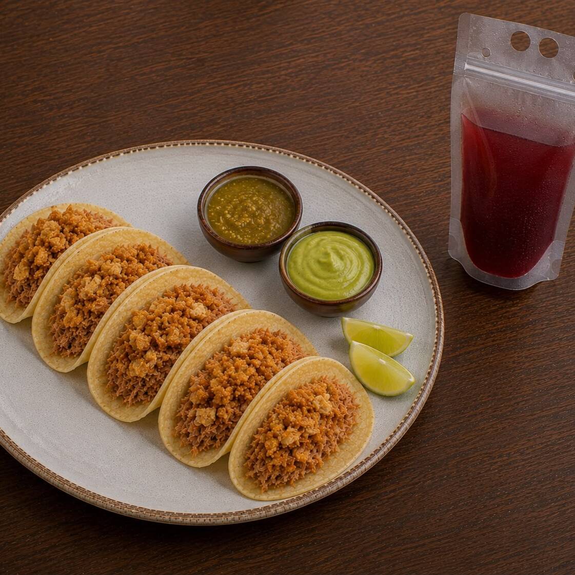 TACOS C/AGUA