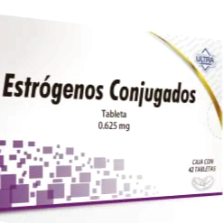 Estrogenos Conjugados 0.625 Mg Caja con 42Tabletas