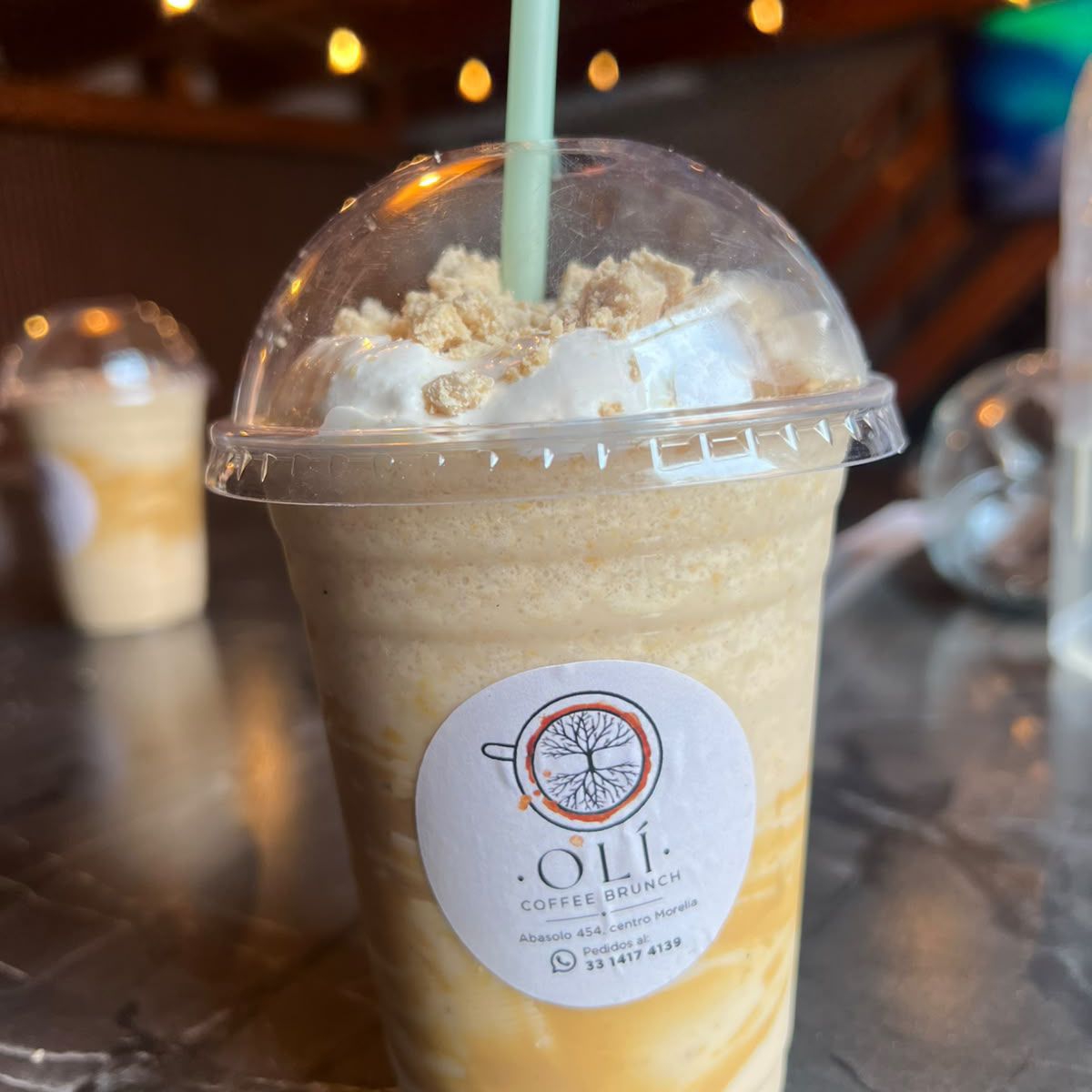 Mazapán Frappé