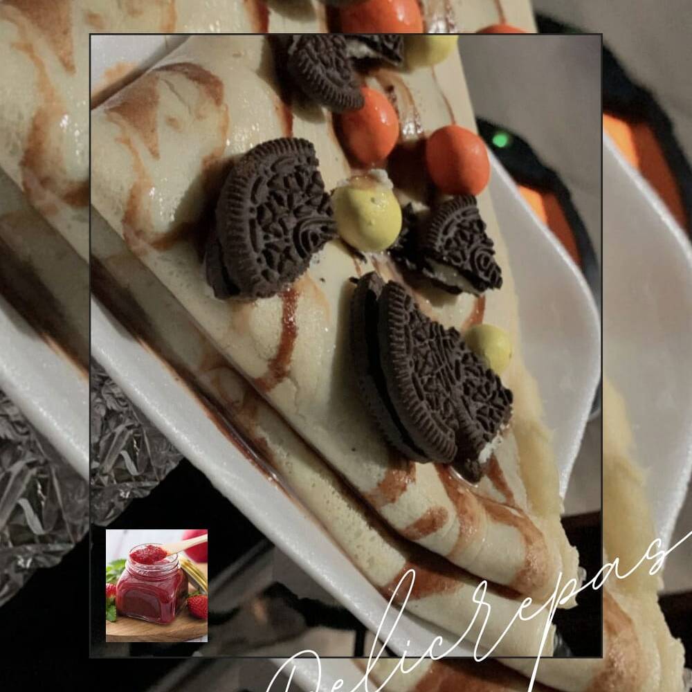 Crepa de Cajeta con NUTELLA OREO