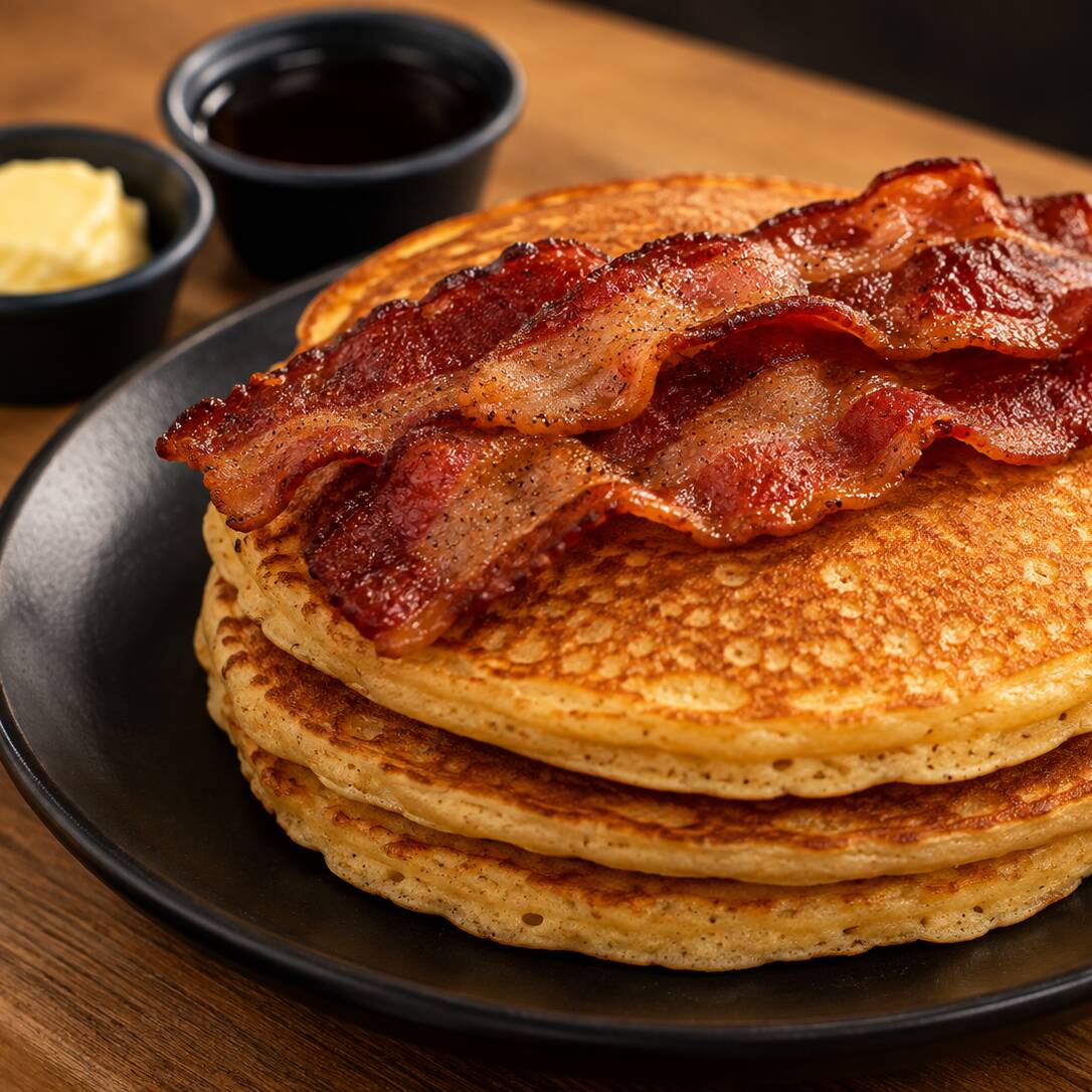 Pancakes & Bacon
