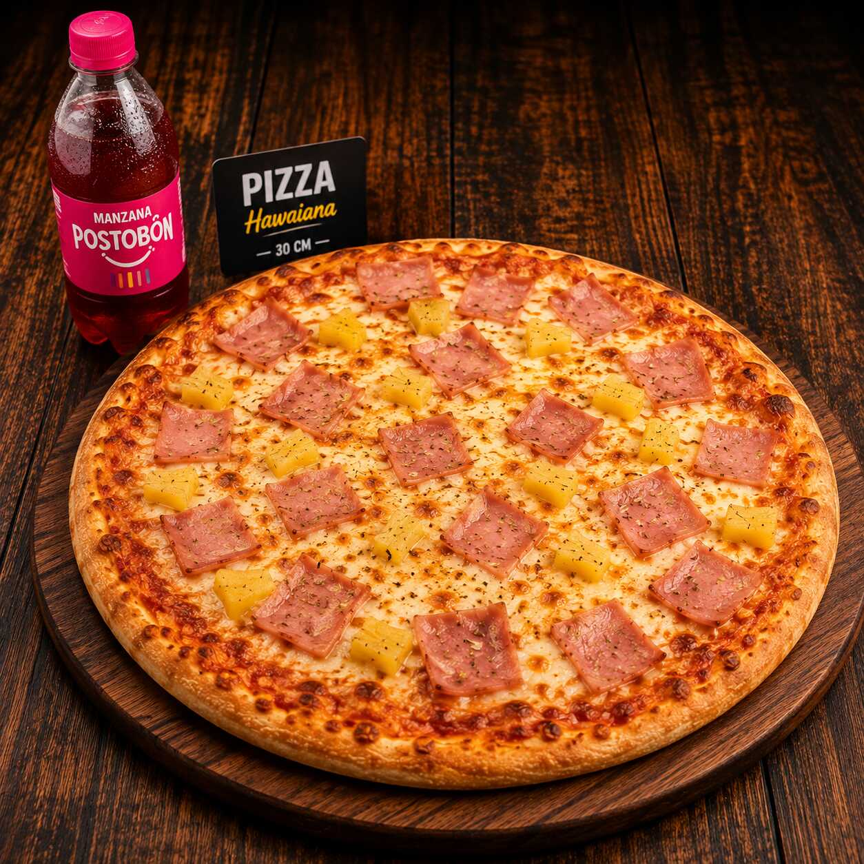 Combo Pizza Haiwaina 30 Cm