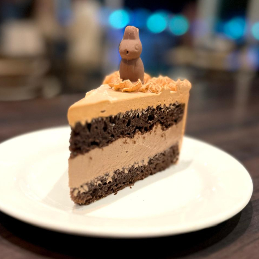 Pastel de Chocolate, (Rebanada Individual)