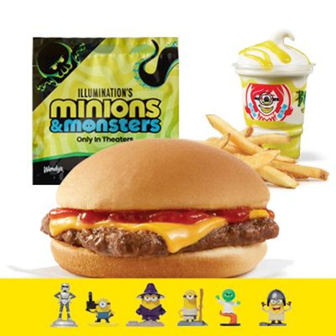 Minions Cheeseburger Kids Meal