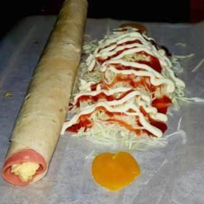 Taco de Jamón y Queso