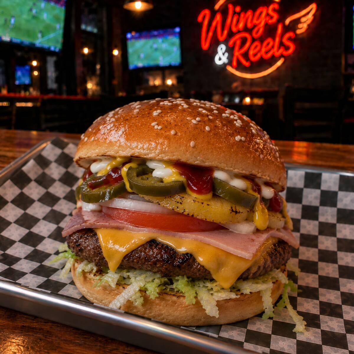 HAMBURGUESA SIRLOIN