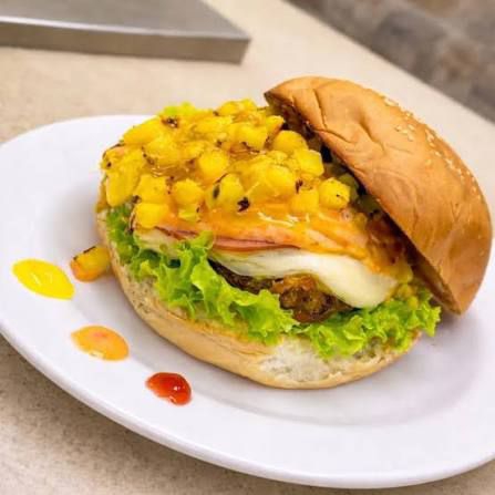 Hamburguesa Hawaiana