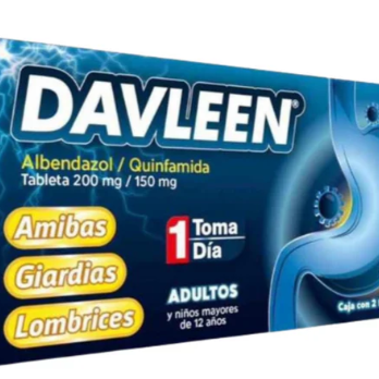 Davleen Albendazol 200 Mg Quinfamida 150 Mg Caja