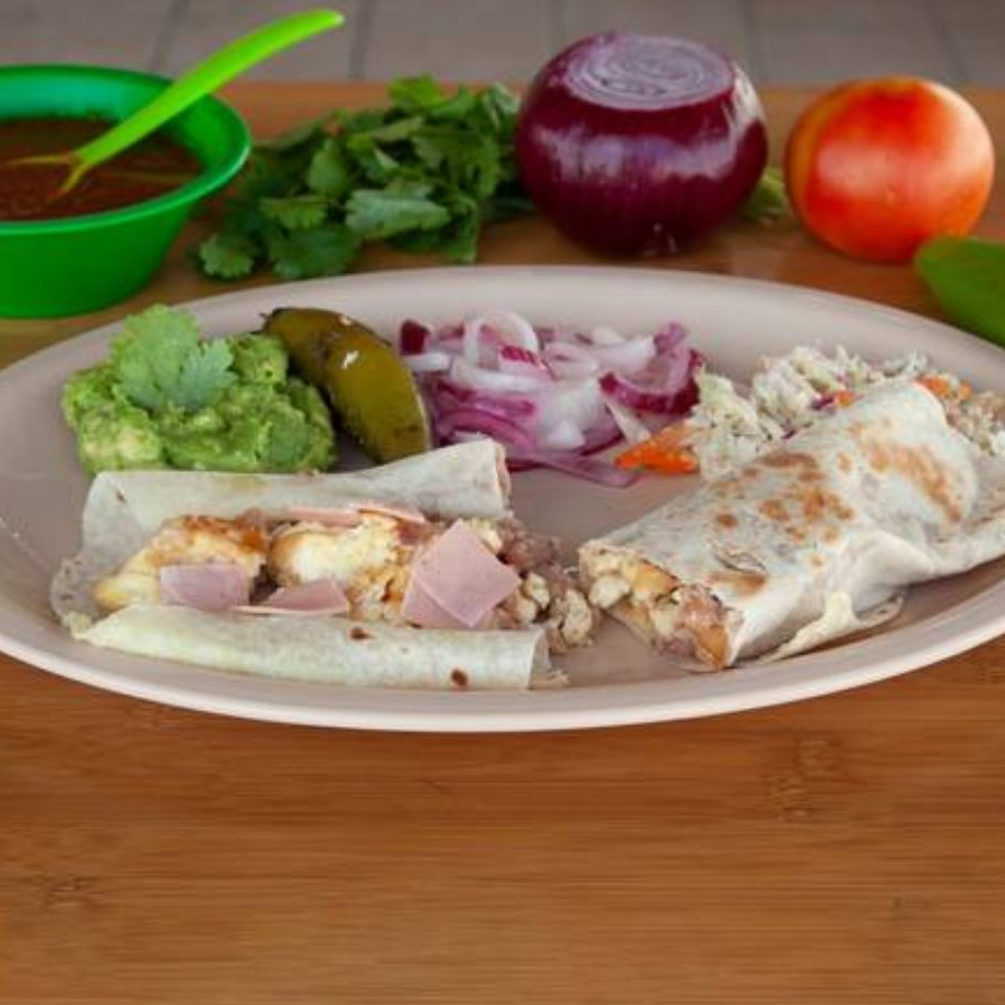 Burro de Huevo con Jamón