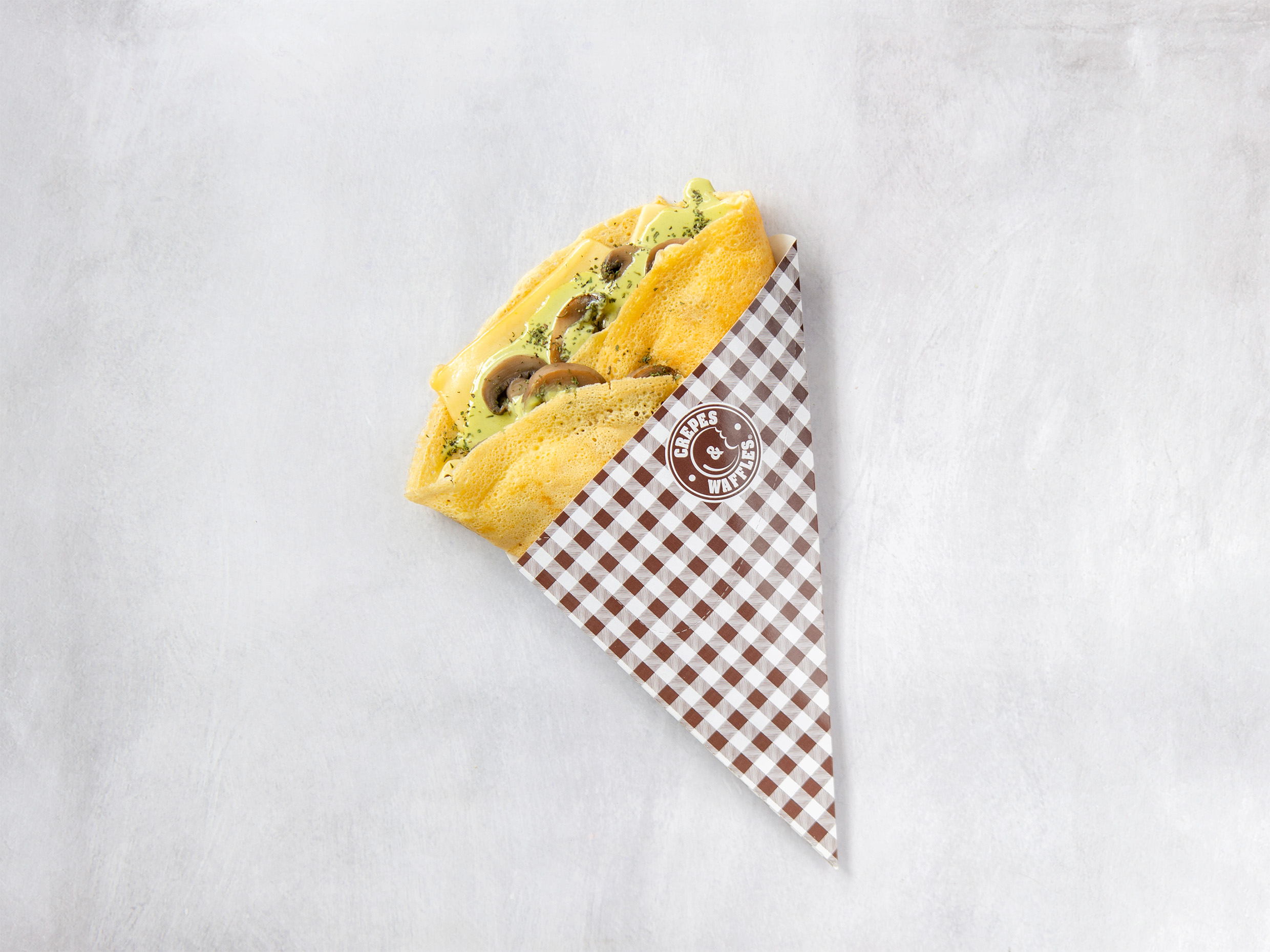 Champiñones, Queso y Estragón