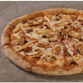 Pizza Pollo Champiñones