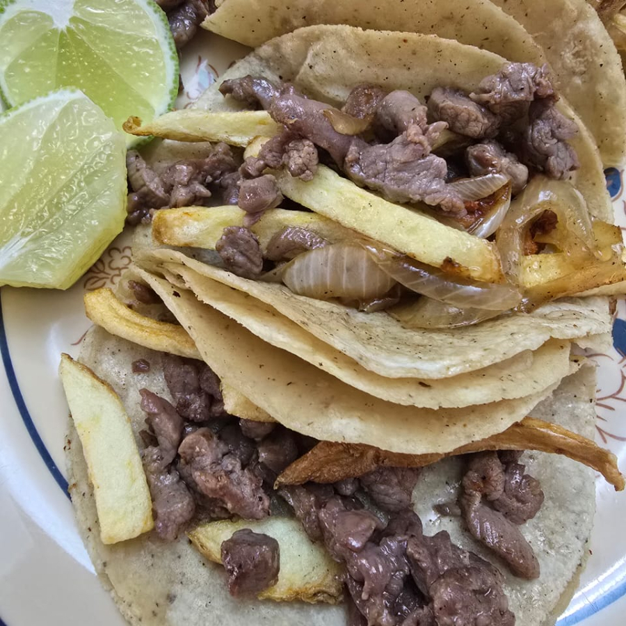 taco de cecina