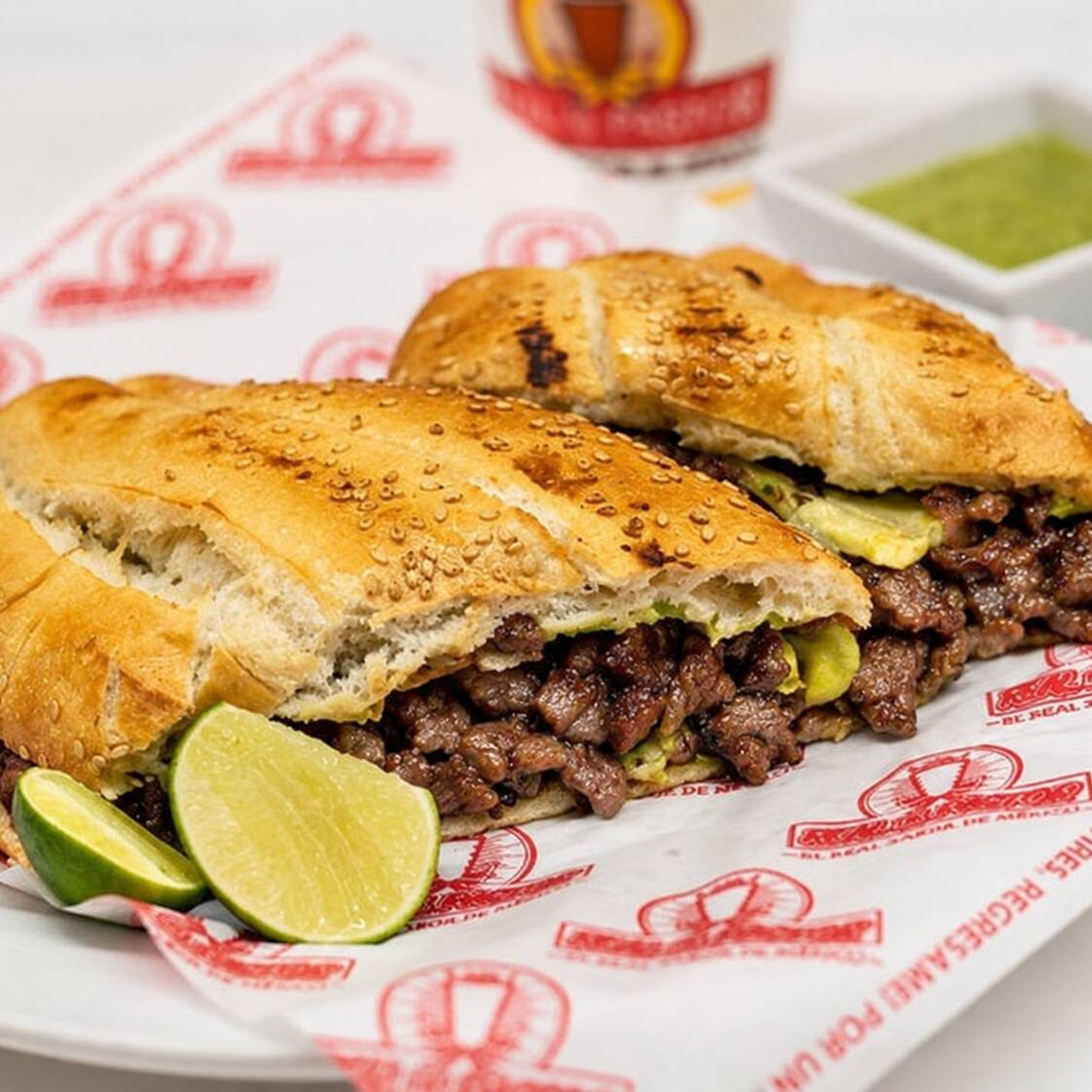 Torta Real de Arrachera