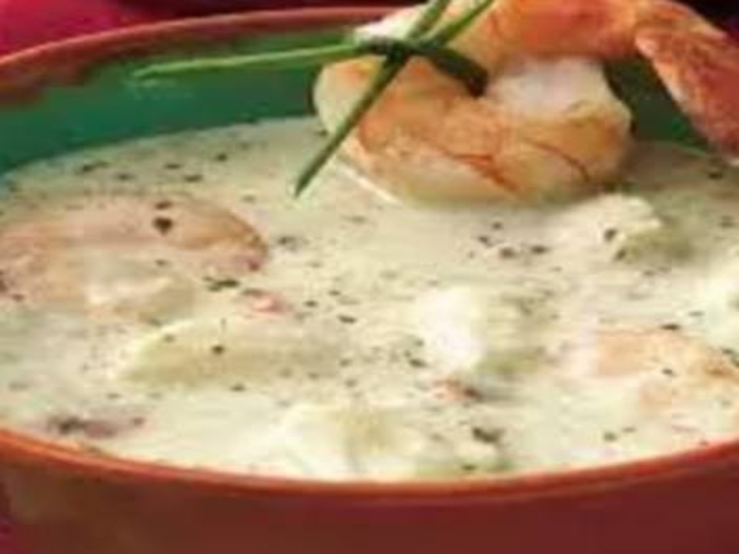 Crema de Mariscos.
