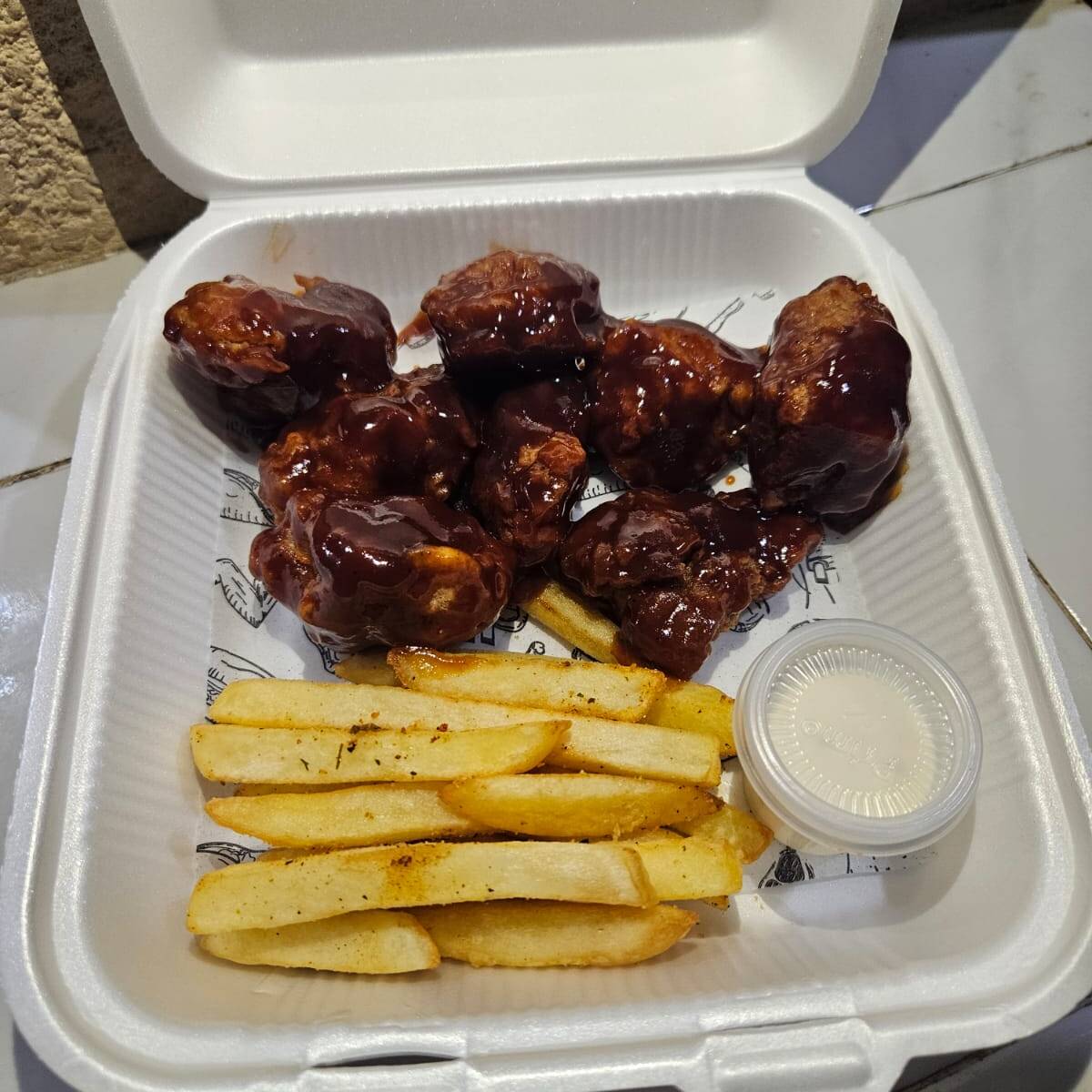 Boneless BBQ 8 pzs