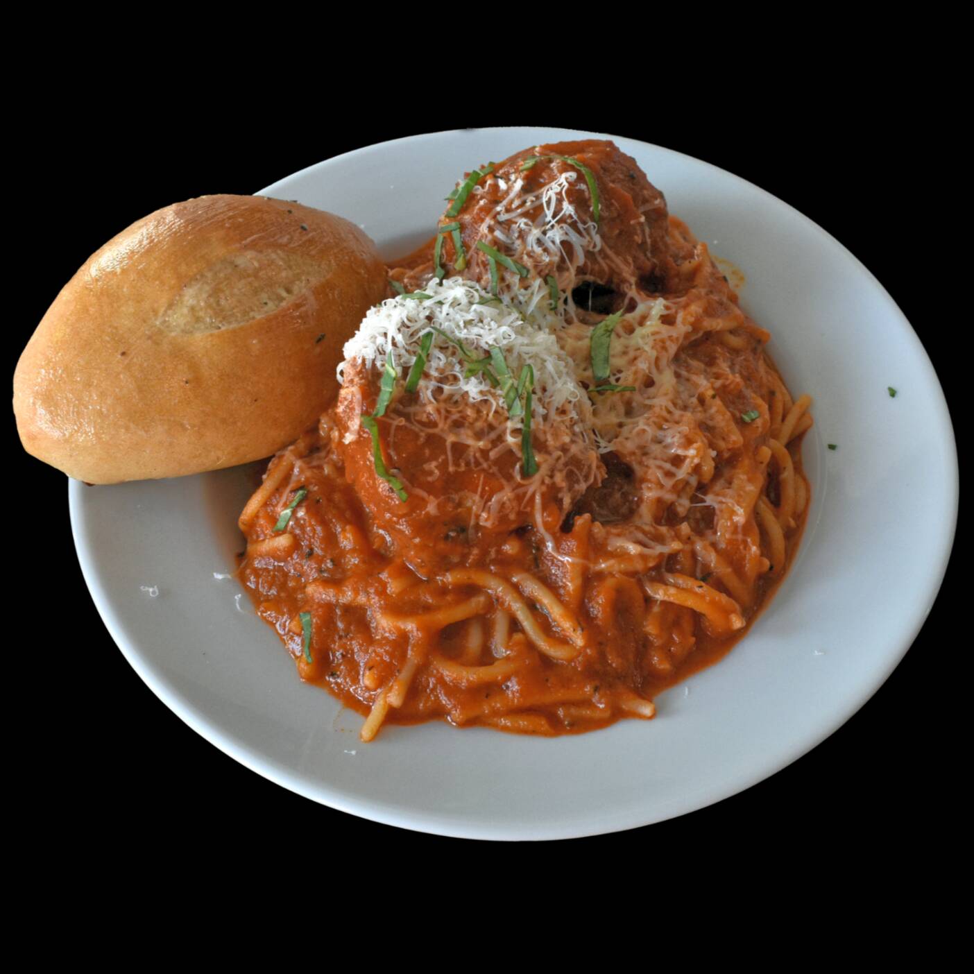 Spaghetti con Albóndigas