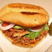 Torta de Carne De Puerco en Salsa Roja