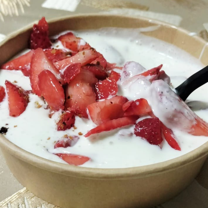 Fresas con Crema