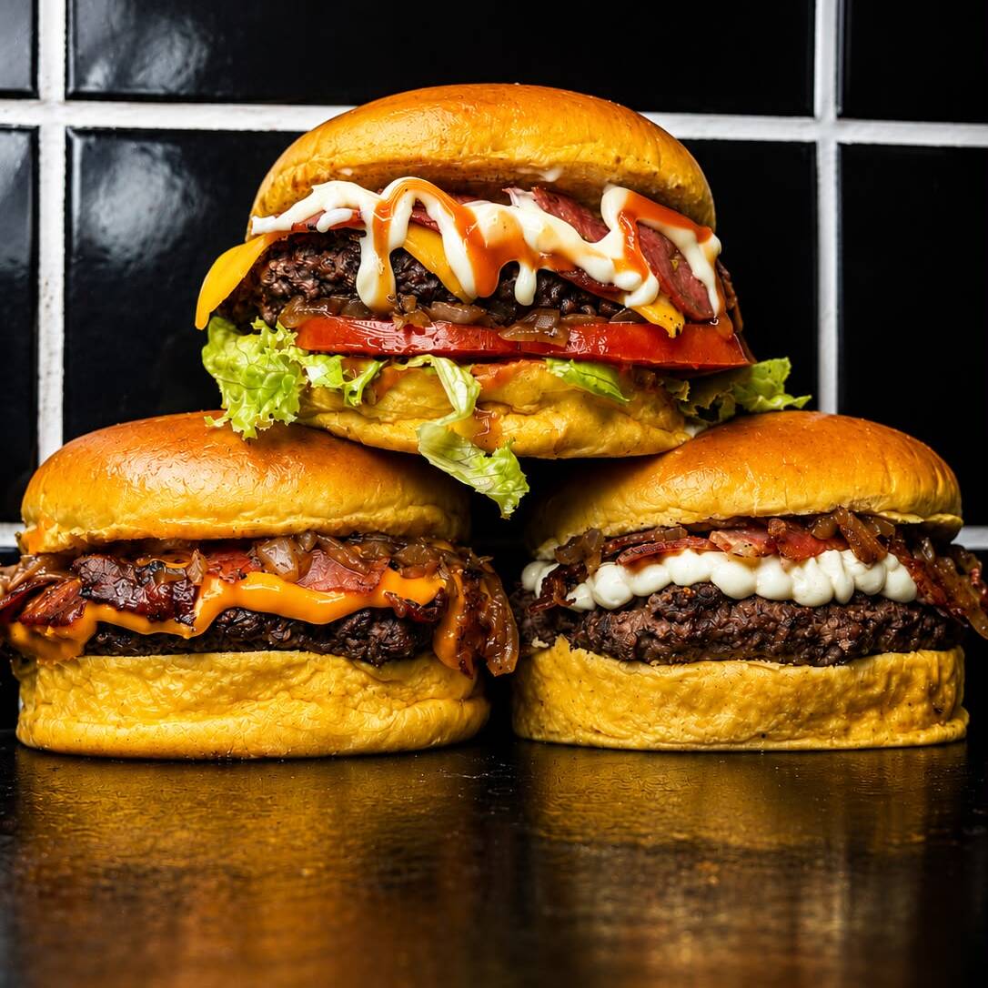 Com esta promoção exclusiva, você tem o privilégio de escolher dois dos nossos hambúrgueres gourmet mais valorizados e bem avaliados! Cada burger é meticulosamente preparado e personalizado ao seu gosto, garantindo uma experiência culinária verdadeiramente única e deliciosa. Essa é a sua chance de desfrutar do melhor da nossa cozinha em dobro. Aproveite essa oferta irresistível e saboreie dois dos nossos melhores hambúrgueres, escolhidos especialmente por você!