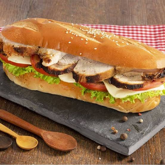 Sándwich de Pernil de Cerdo