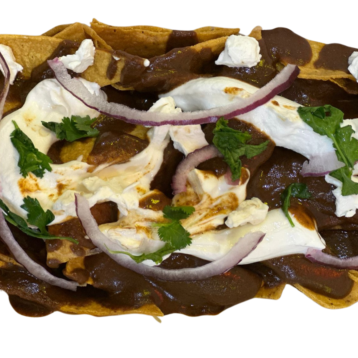 Chilaquiles Enmolados
