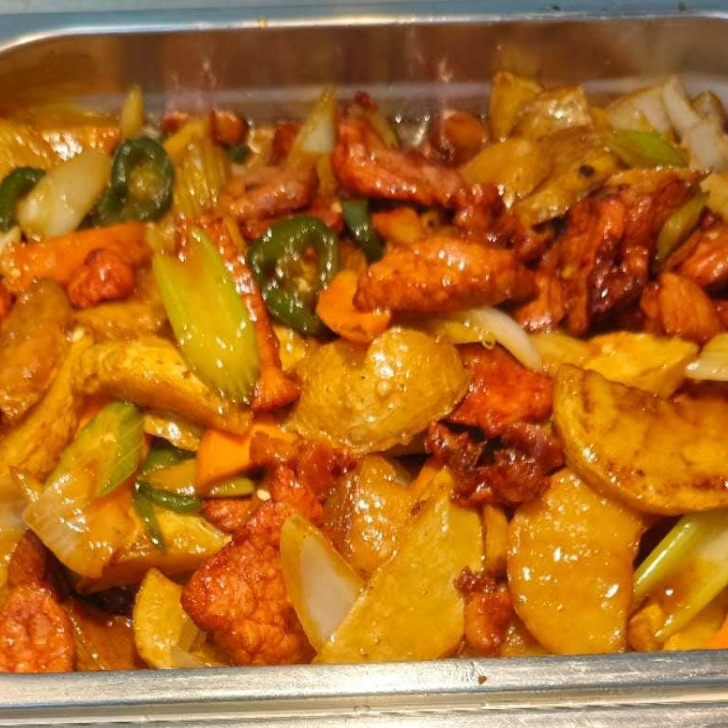 Carne con papas