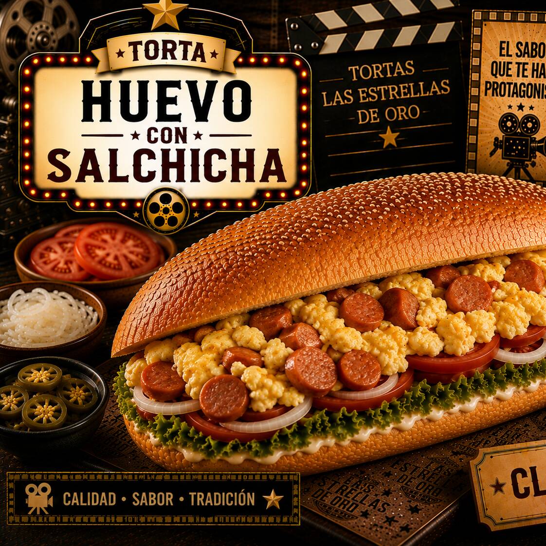 Huevo con Salchicha