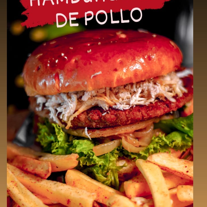 Hamburguesa de Pollo