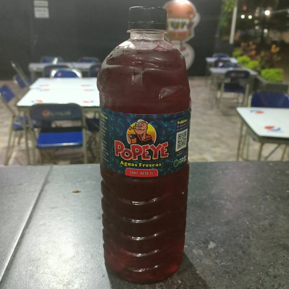 Agua de Jamaica 1 Litro