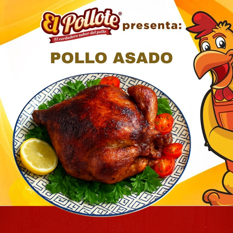 4 Piezas de Pollo Asado
