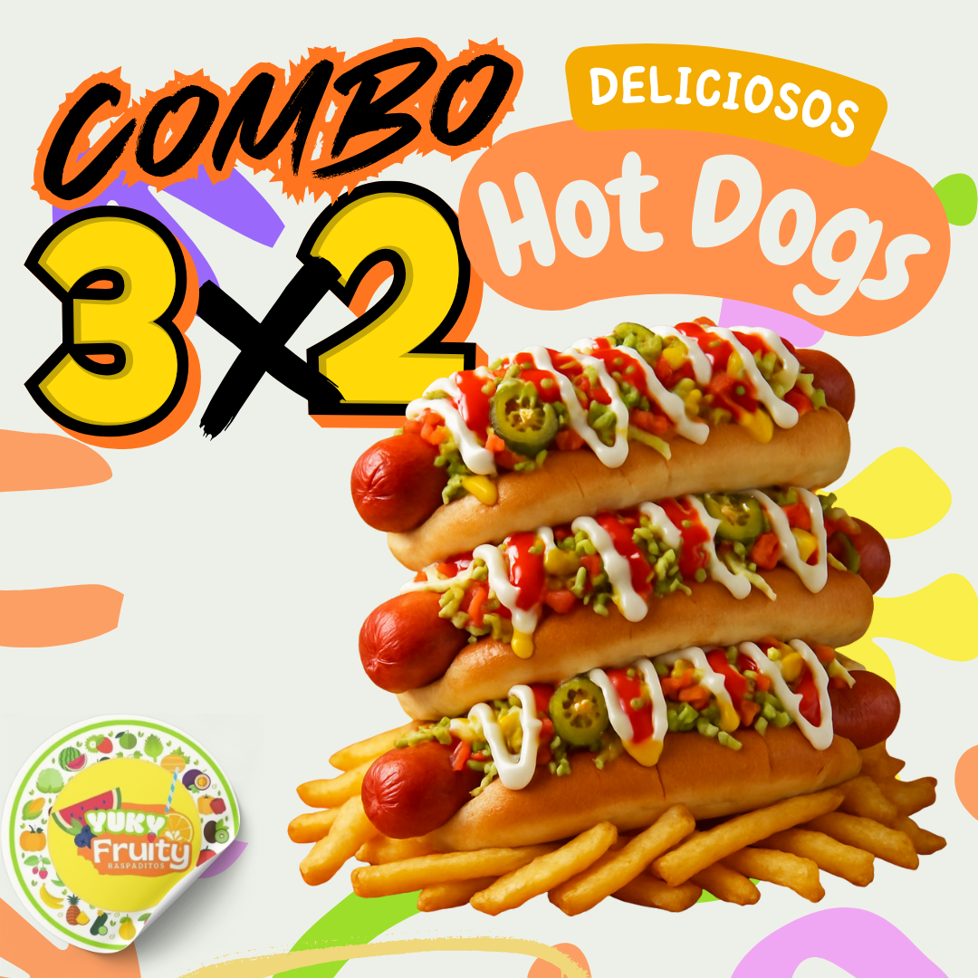 COMBO TRIO MASTER 3X2 HOTDOG