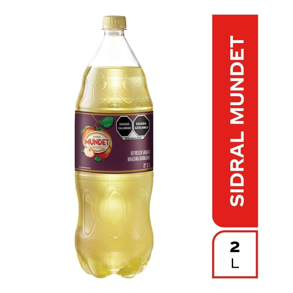 Sidral Mundet "Manzana-Durazno" 2 Lts.