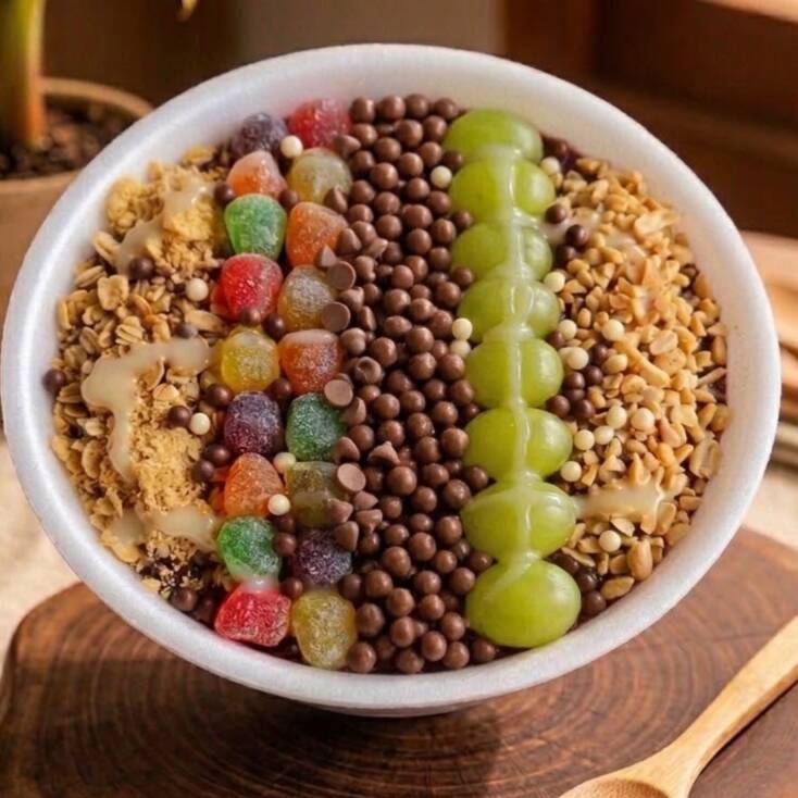 Reallizza Premium 💜
Açaí cremoso e irresistível, preparado do jeitinho que você gosta! 😋
Escolha 5 complementos, 1 calda e 1 fruta para criar sua combinação perfeita.
E para deixar essa experiência ainda mais irresistível, complete com nossos cremes especiais. Escolha quantos quiser e descubra sua combinação favorita. 💜
Monte do seu jeito e aproveite cada colherada!