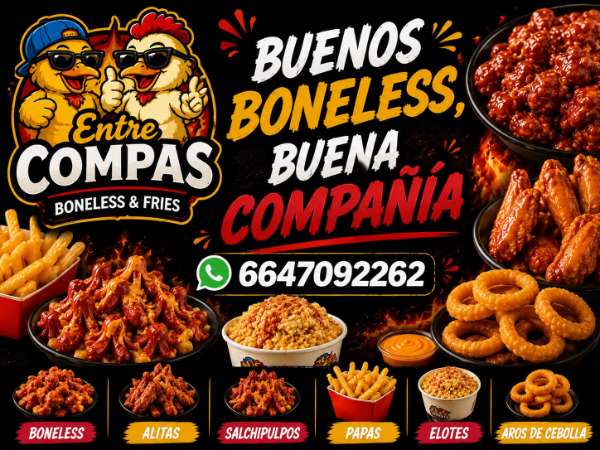 Entre Compas Alitas Y Boneless
